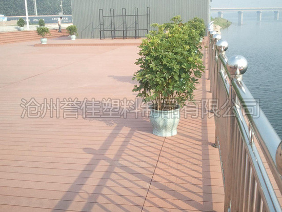 地板应用 河心岛别墅